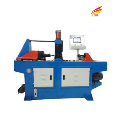 quality DOUBLE STATION SHRINK TUBE PIPE PROFILE MACHINE END FORMING HYDRAULIC factory